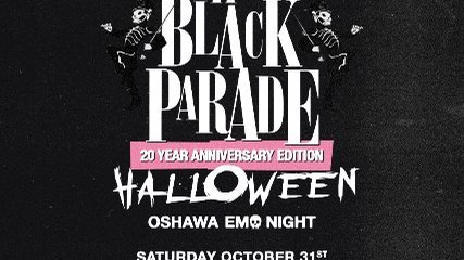 The Black Parade Halloween Emo Night Oshawa at Biltmore - Oct 31 2026