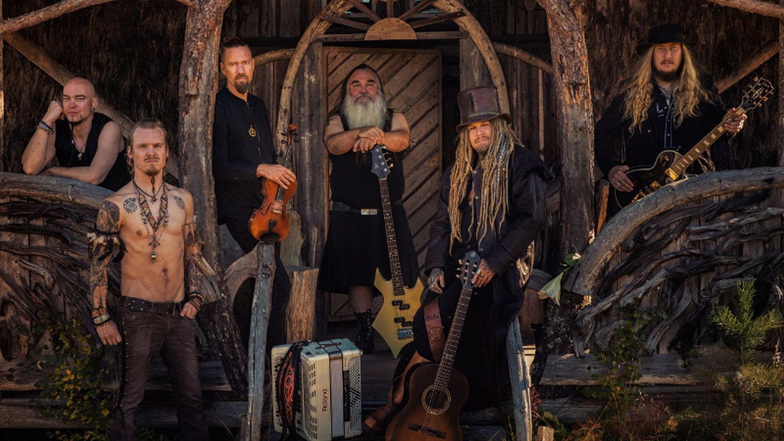 Korpiklaani with Crimson Shadows & Mongol