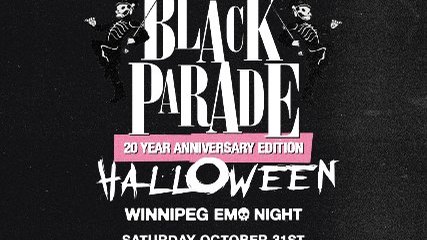 The Black Parade Halloween Emo Night Winnipeg at Park Theatre - Oct 31 2026