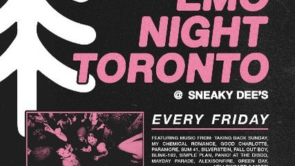 Emo Night Toronto at Sneaky Dee's