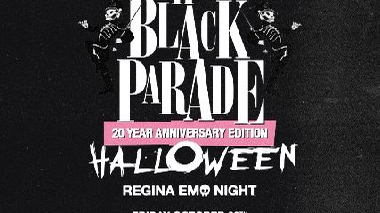 The Black Parade Halloween Emo Night Regina at The Exchange - Oct 30 2026